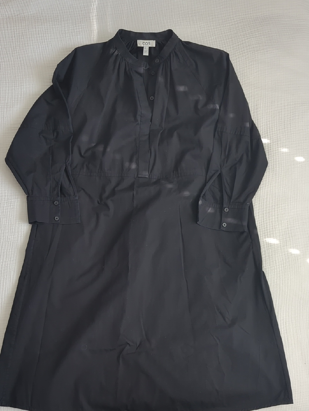 COS Black Shirt Dress
